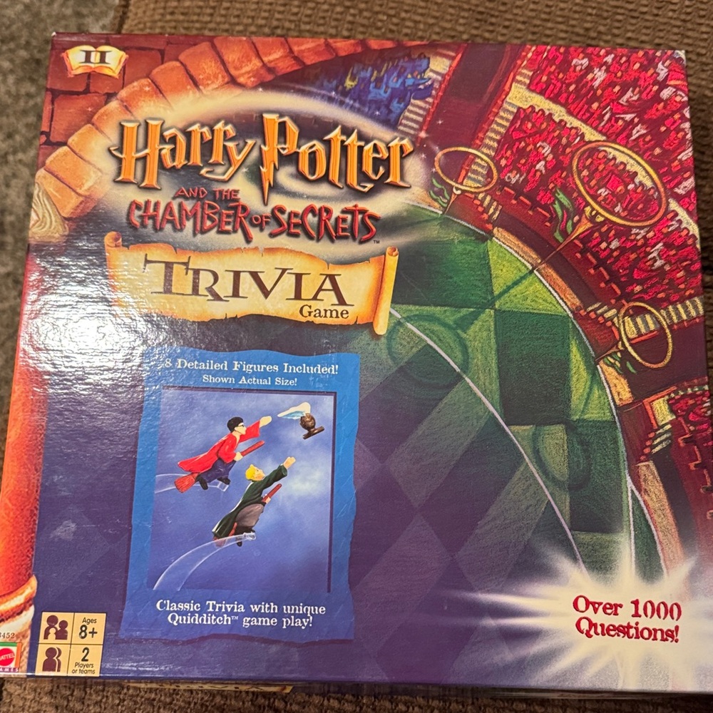 Warner Bros. Harry Potter Trivia Game - Red, Blue, Green
